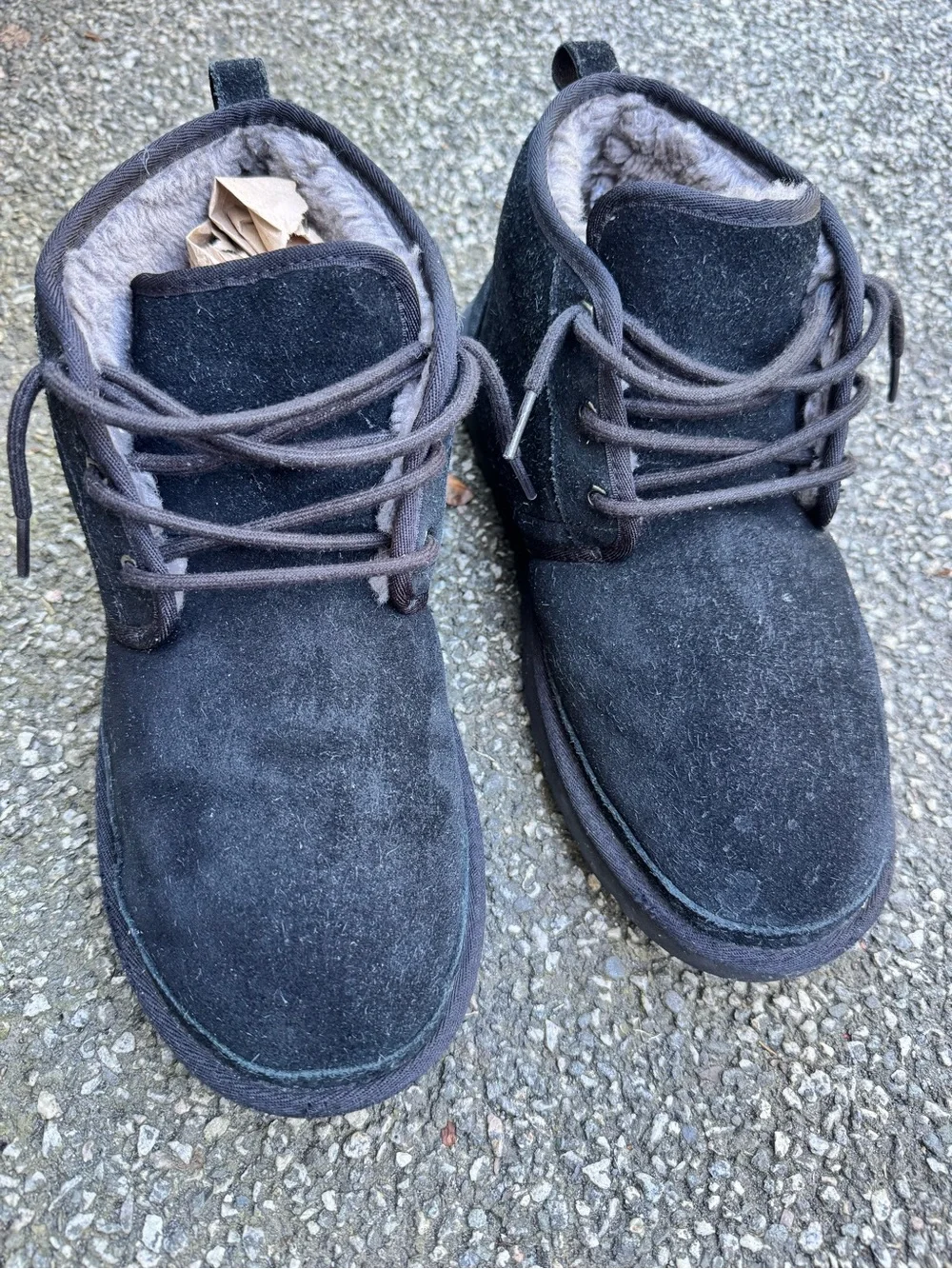 UGG Men's Black Suede Chukka Boots